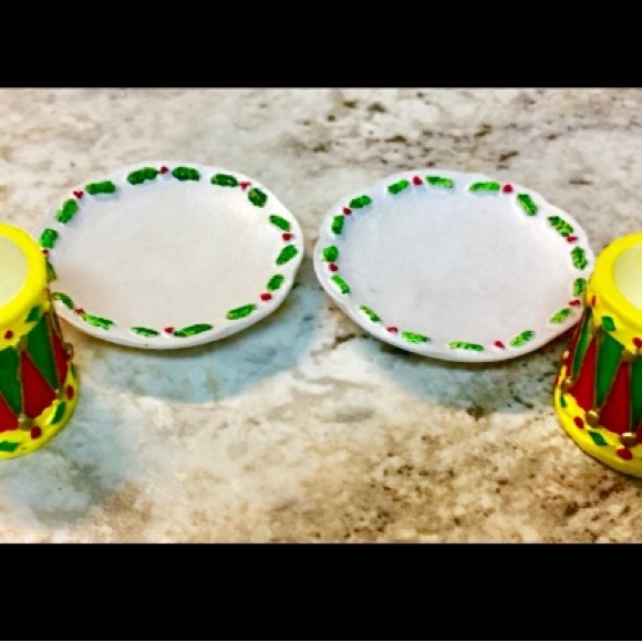 Vintage 80’s Miniature Resin Durable Toy Soldier Collector Tea set, Christmas. - Picture 5 of 9